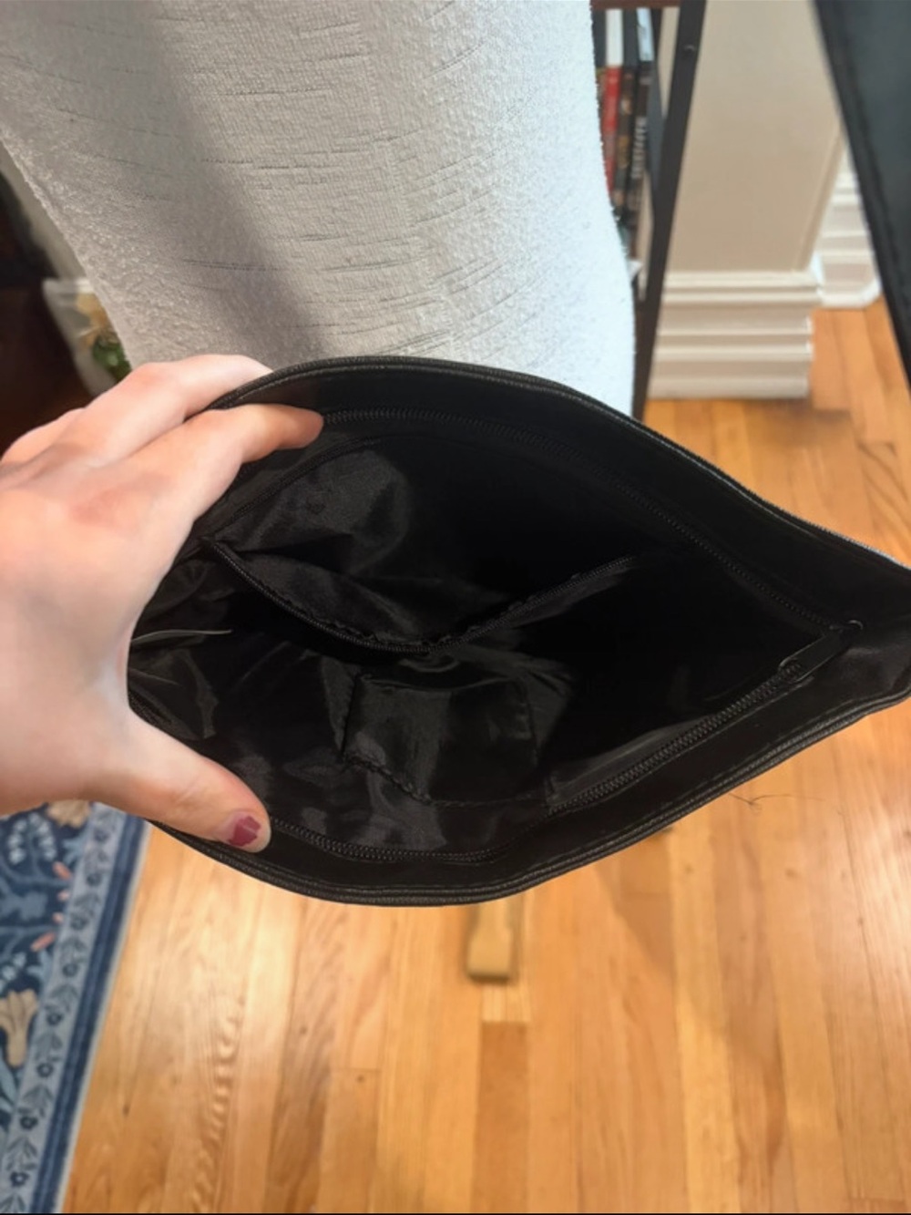 Black patchwork bag - Picture 9 of 10